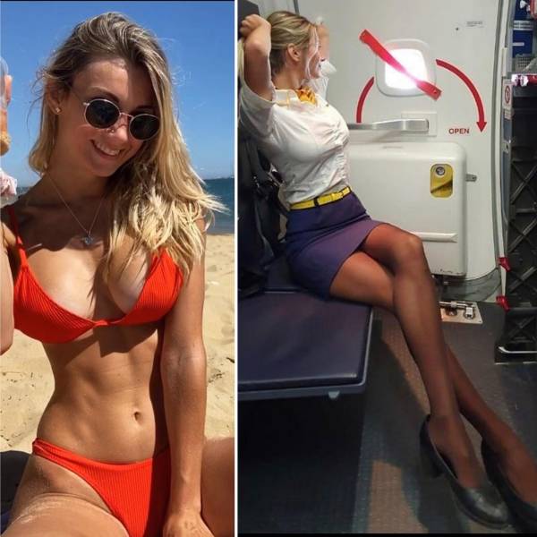 Ready To Fly With These Sexy Flight Attendants?