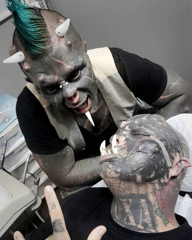 Guy Turns Himself Into A Real-Life Orc…