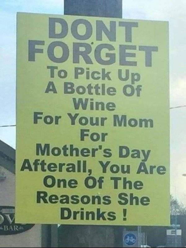 Someone’s Been Drinking…