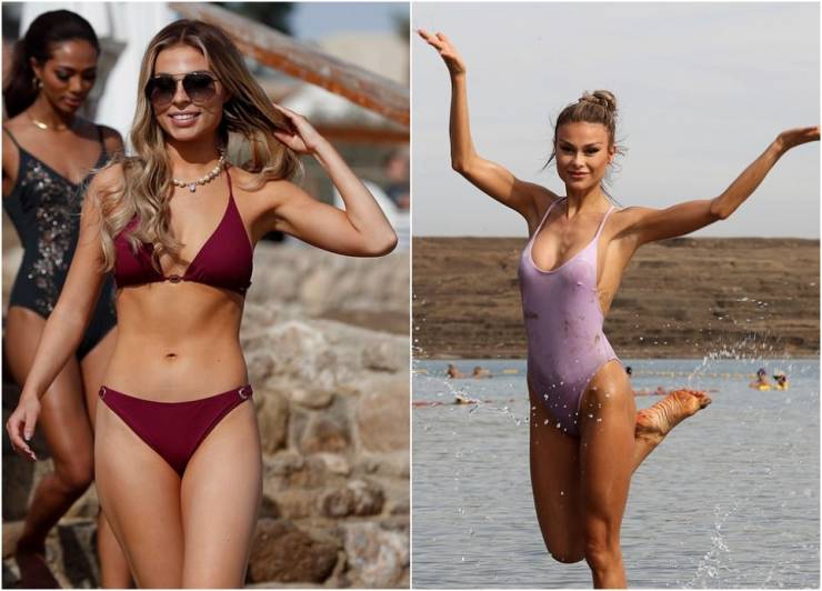 “Miss Universe” Contestants In A Dead Sea Photoshoot