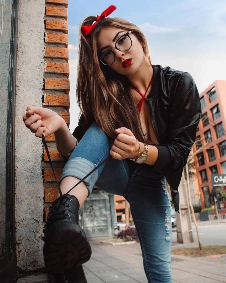Those Glasses Are Flashy!