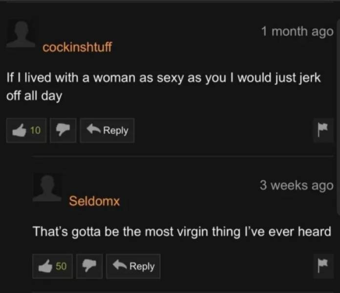 “Pornhub” Comment Section… Enough Said…