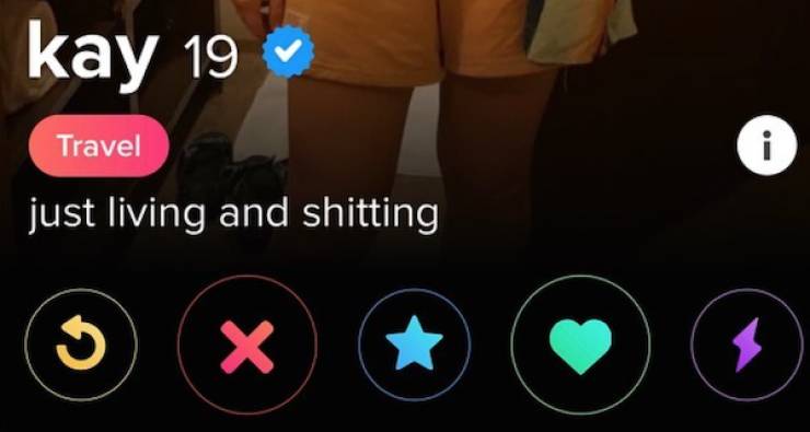 “Tinder” Knows Nothing Of Shame…