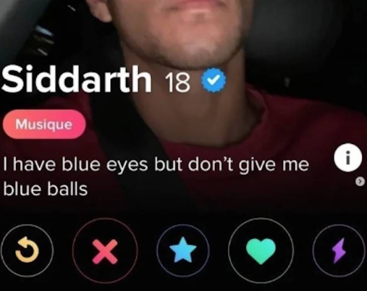 “Tinder” Knows Nothing Of Shame…
