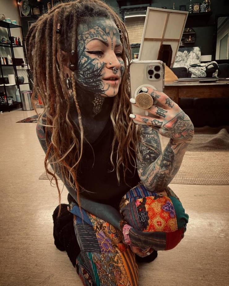 Tattooed Mother From Finland