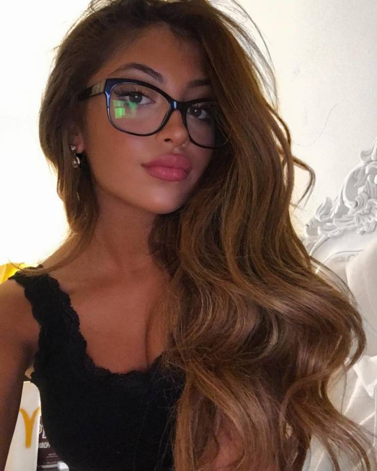 Those Glasses Are Flashy!