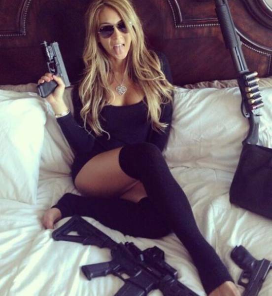 Guns And Girls: A Powerful Combination