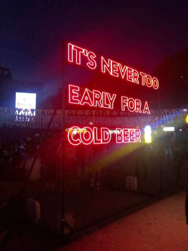Drinking Never Ends!
