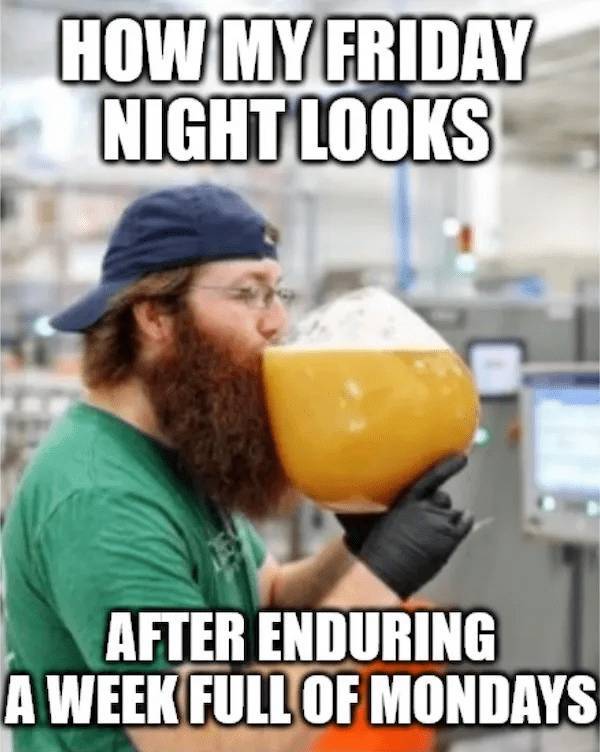 Beer-a-FULL memes for day Drinking