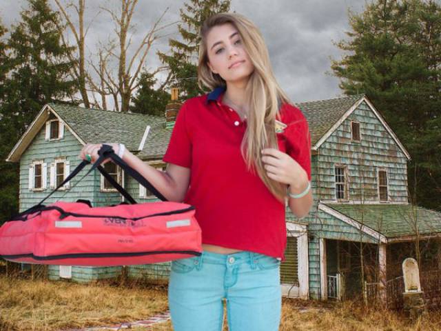 Pizza Delivery Girls Have Very Strange Lives…