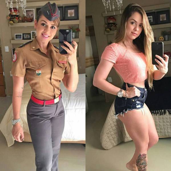 Uniform Ladies Don’t Always Wear Their Uniforms