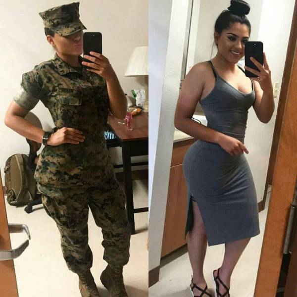 Uniform Ladies Don’t Always Wear Their Uniforms