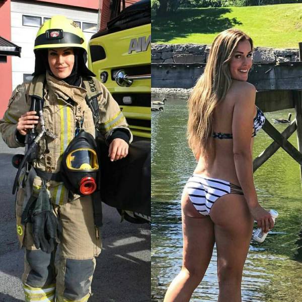 Uniform Ladies Don’t Always Wear Their Uniforms