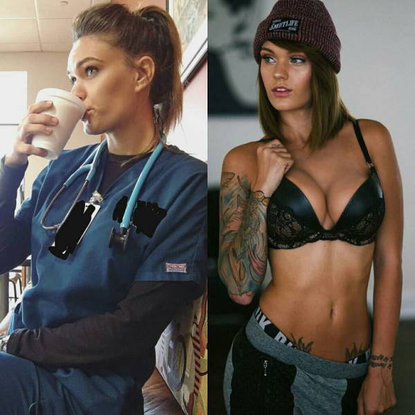 Uniform Ladies Don’t Always Wear Their Uniforms