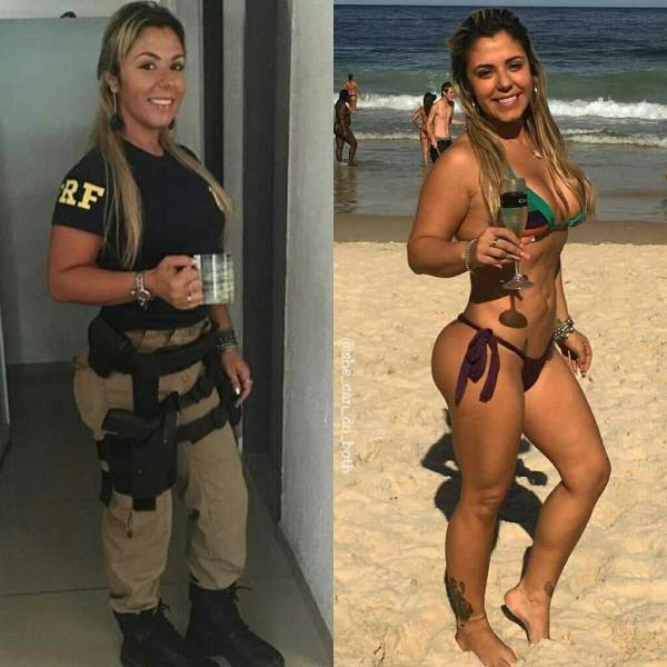 Uniform Ladies Don’t Always Wear Their Uniforms
