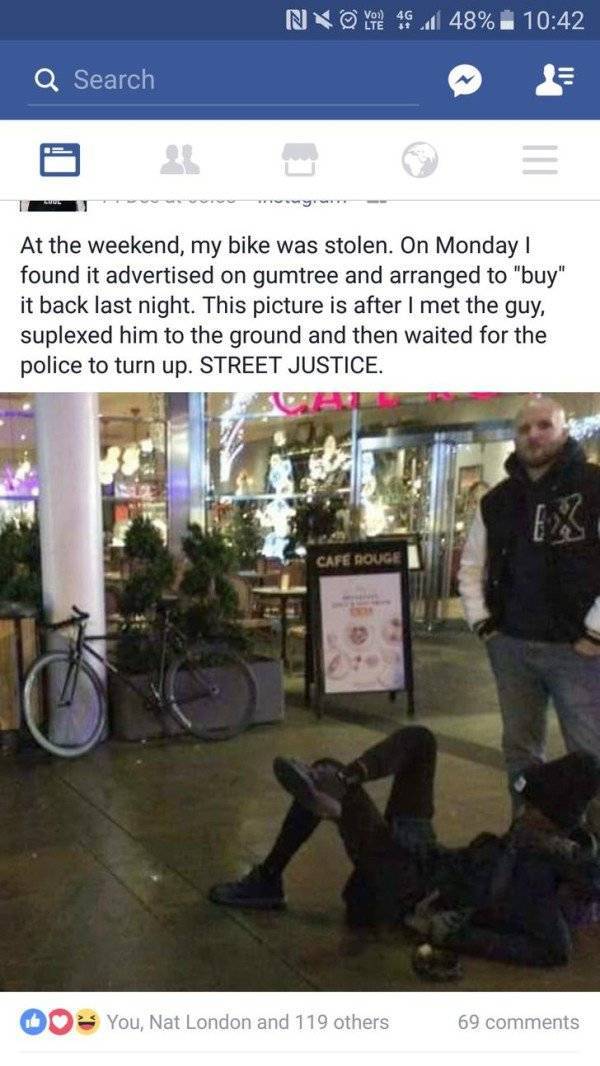 Gotta Love That Instant Karma