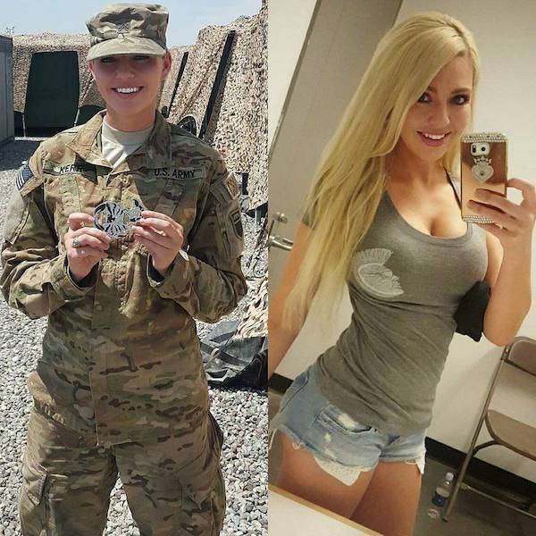 Uniform Ladies Don’t Always Wear Their Uniforms