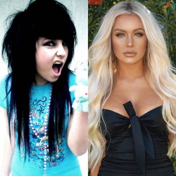 Emo Turns Into A Blonde Barbie