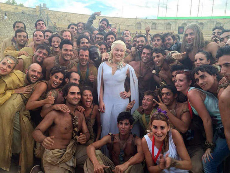 The Sincerest Shots From Behind The Scenes Of “Game Of Thrones”