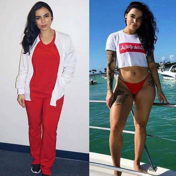 Uniform Ladies Don’t Always Wear Their Uniforms