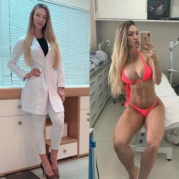 Uniform Ladies Don’t Always Wear Their Uniforms