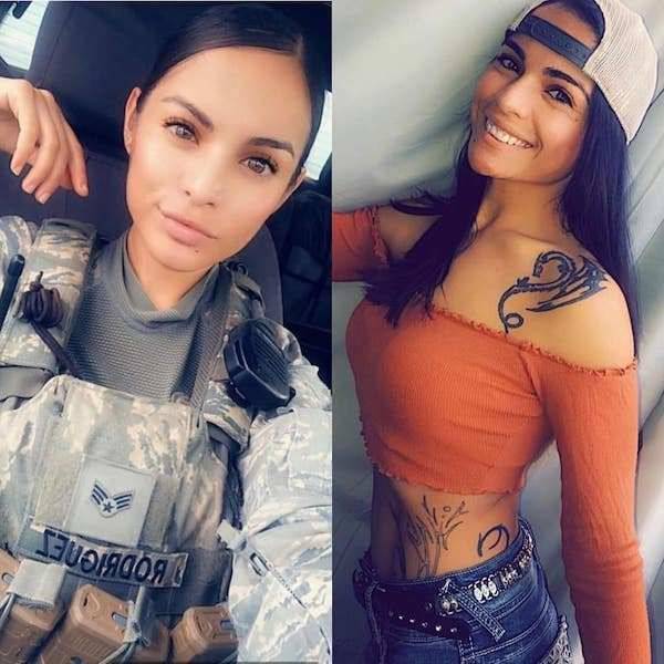 Uniform Ladies Don’t Always Wear Their Uniforms