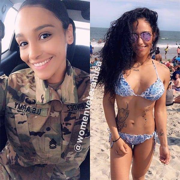 Uniform Ladies Don’t Always Wear Their Uniforms