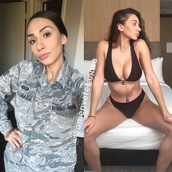 Uniform Ladies Don’t Always Wear Their Uniforms