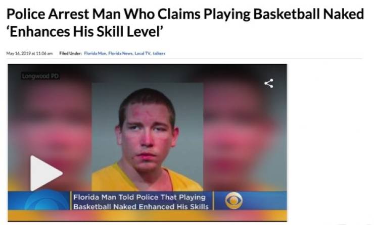 Florida Keeps The Steady Supply Of WTF Headlines