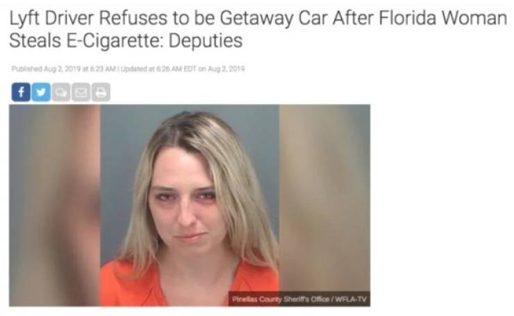 Florida Keeps The Steady Supply Of WTF Headlines