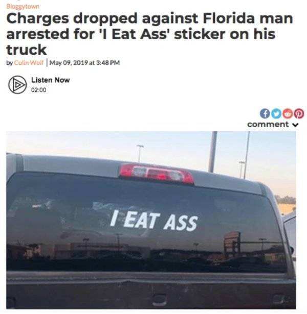 Florida Keeps The Steady Supply Of WTF Headlines