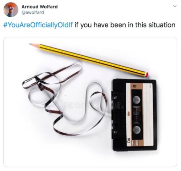 You Are Way Too Old…