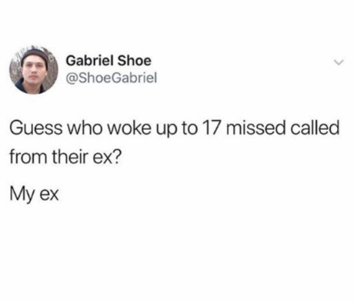 And How Was Your Ex?