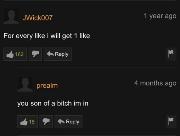 Pornhub Also Has Pretty Good Comments, You Know…