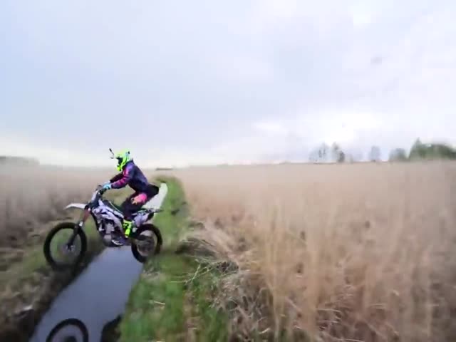 No Bikes On His Land!