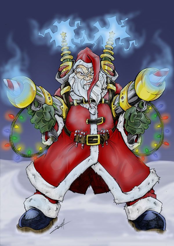 Pics with Santas (64 pics)