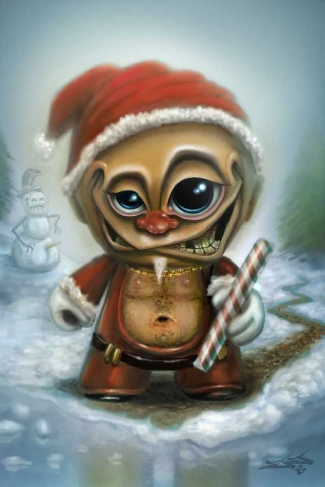 Pics with Santas (64 pics)