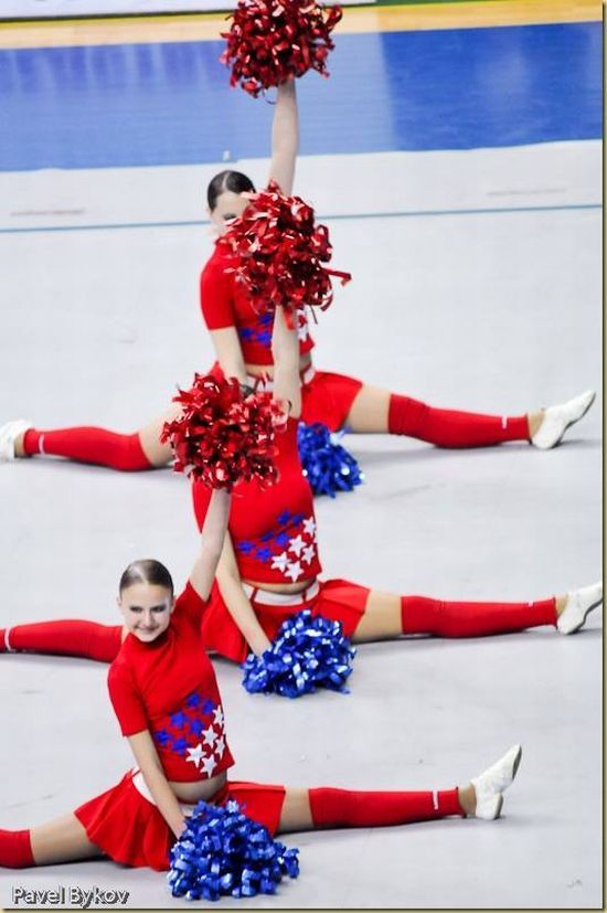 Russian cheerleading girls (66 pics)