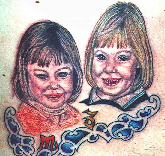 Series of the most WTF tattoos ;) (60 photos)