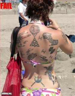 19 girls with tattoos they should have avoided to do (19 pics)