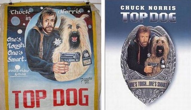 Movie Posters Drawn by Hand (68 pics)