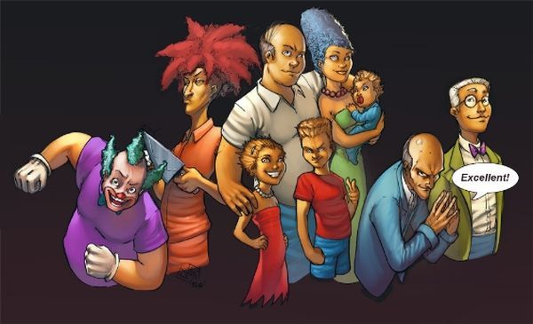 Great Simpsons Fanart Collection (85 pics)