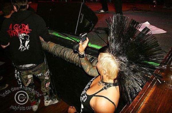 Cute Female Photographers Being photographed