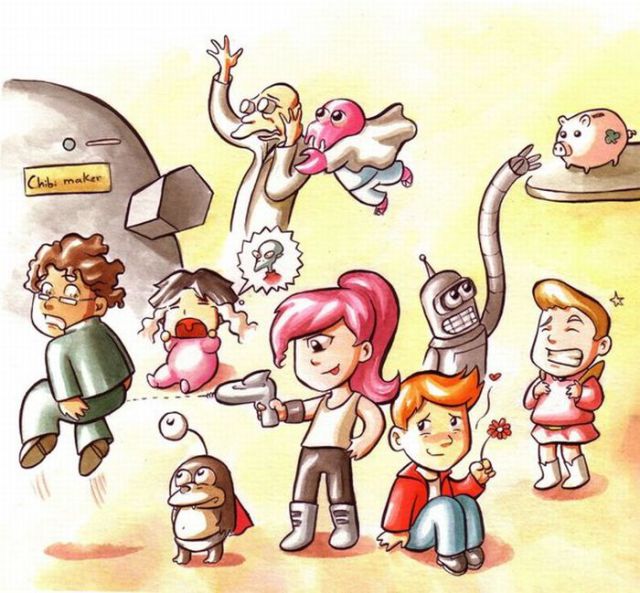 Works of Art Inspired by Futurama TV Show (39 pics)