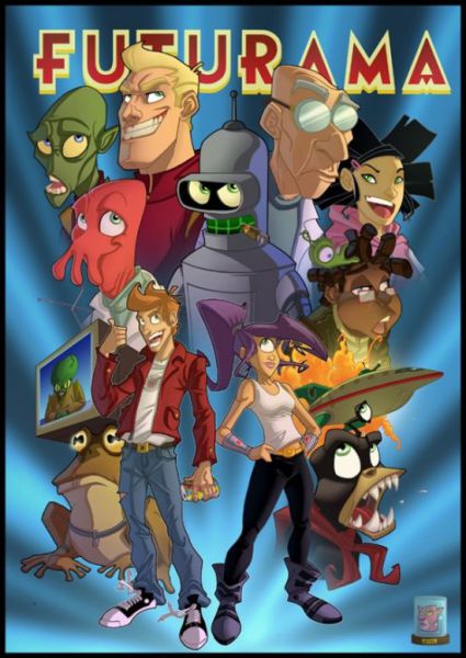 Works of Art Inspired by Futurama TV Show (39 pics)