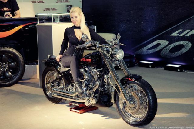 Hot Russian Babes at Motor Park 2011