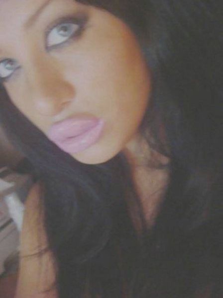 Proud Big Lip Chick Puckers Up