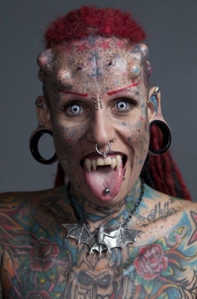 Real Life Mexican Vampire Lady Now Permanent Wax Figure