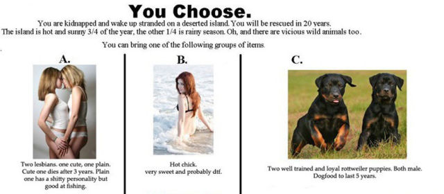 How Would You Survive On a Desert Island?