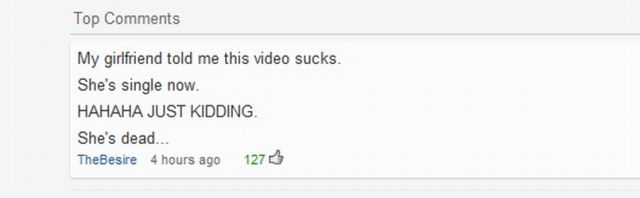Really Funny YouTube Comments. Part 2